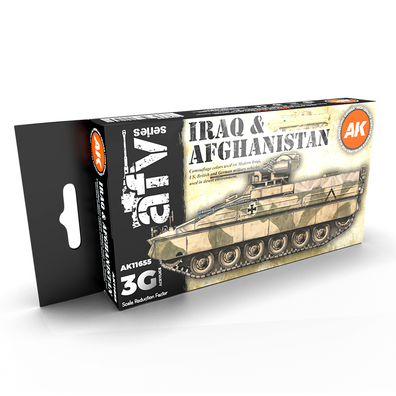 Set Colores Irak y Afganistán – 3GEN Pintura Acrilica