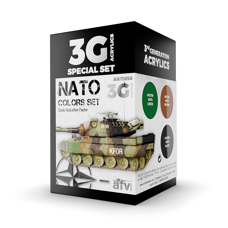 Set Colores OTAN – 3GEN Pintura Acrilica