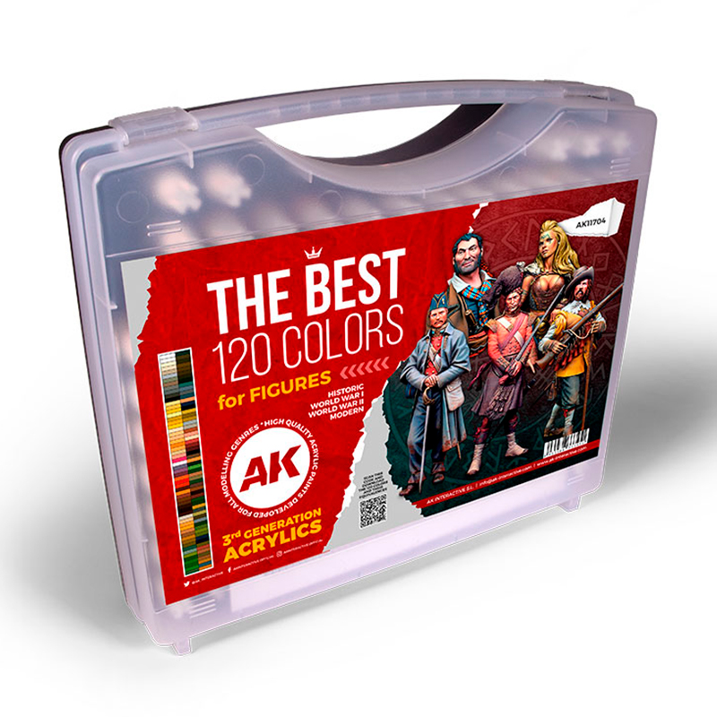 Los 120 Mejores Colores para Figuras – 3GEN Pintura Acrilica