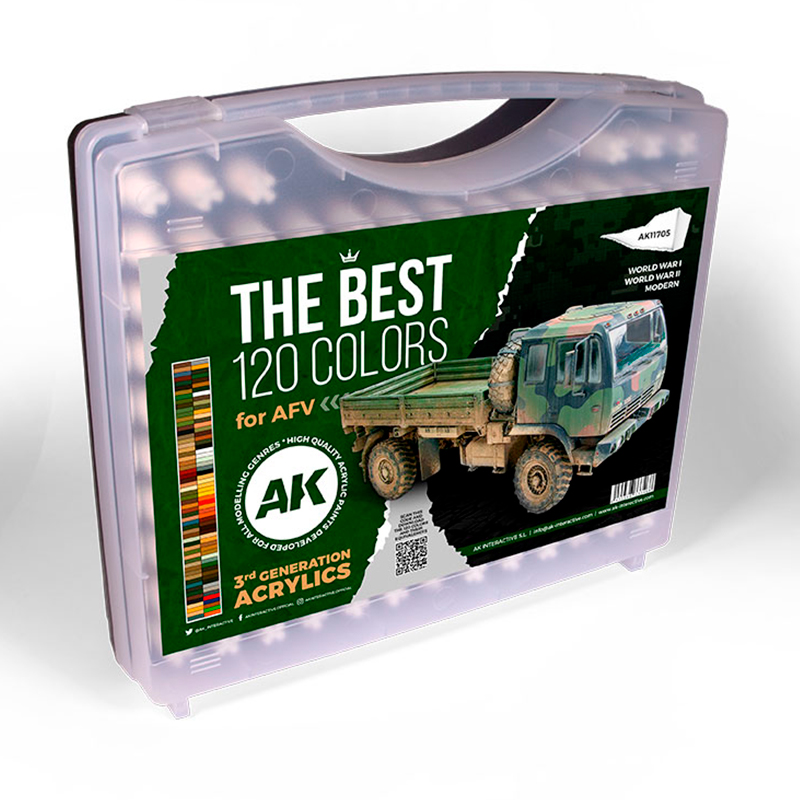 Los 120 Mejores Colores para AFV – 3GEN Pintura Acrilica
