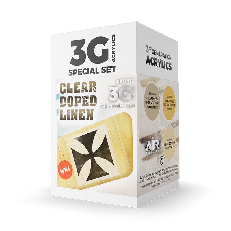 Set Colores Lino Dopado Claro – 3GEN Pintura Acrilica