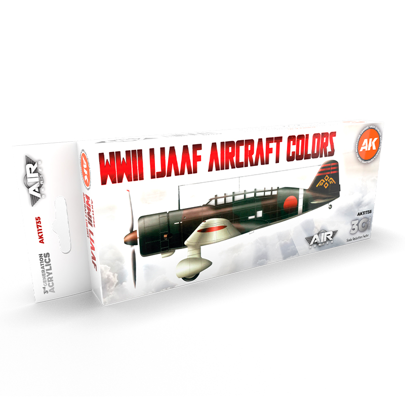Set Colores de Aeronaves IJAAF 2GM – 3GEN Pintura Acrilica
