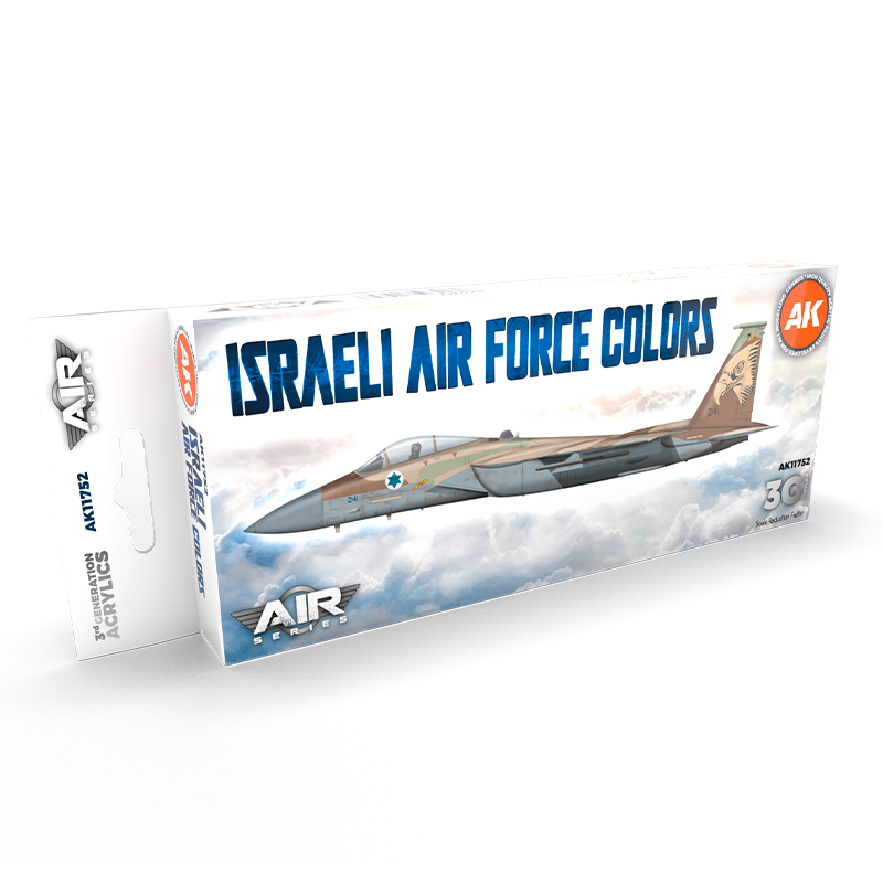 Set Colores de la Fuerza Aérea Israelí – 3GEN Pintura Acrilica