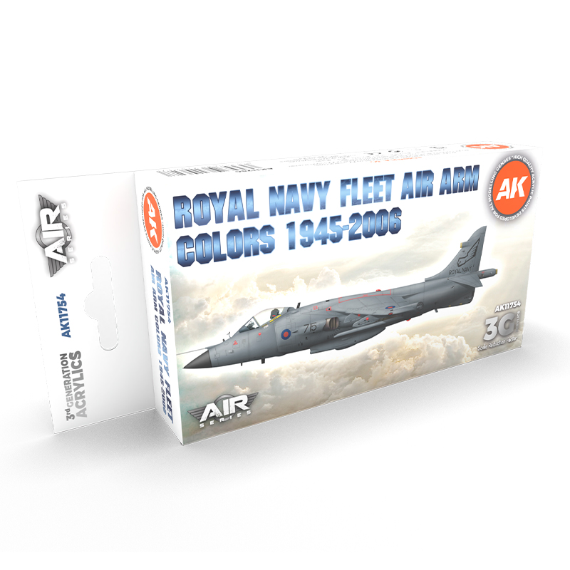 Set Colores de Aeronaves RN Fleet Air / Aire Arm 1945-2006 – 3GEN Pintura Acrilica