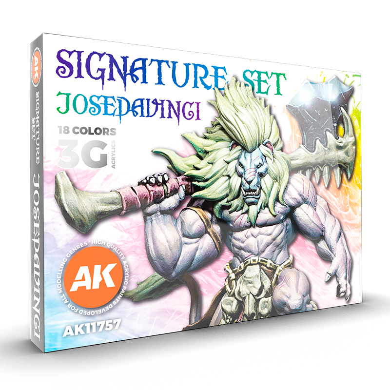 Set de Autor – Josedavinci – 3GEN Pintura Acrilica