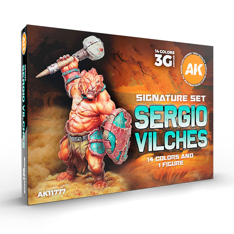 Sergio Vilches – 14 Colores & 1 Figura – 3GEN Pintura Acrilica