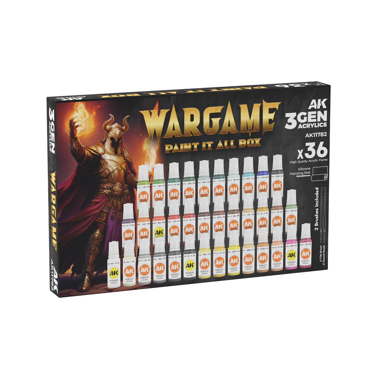 Set – Wargame Paint It All Box x36 – 3GEN Pintura Acrilica