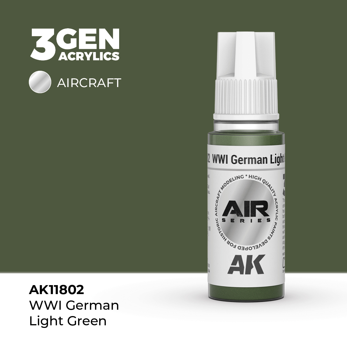 Verde Claro Alemán 1GM – Air / Aire – 3GEN Pintura Acrilica