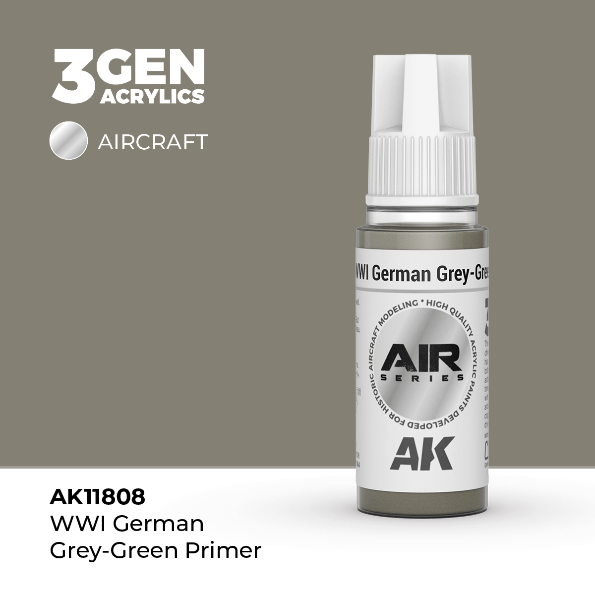 Imprimación Gris-Verde Alemana 1GM – Air / Aire – 3GEN Pintura Acrilica