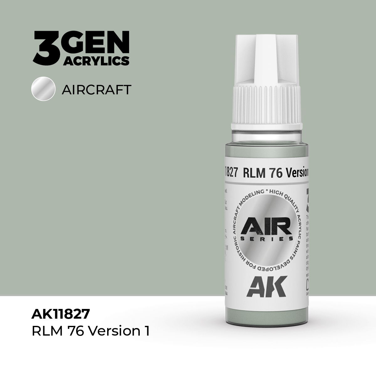 RLM 76 Versión 1 – Air / Aire – 3GEN Pintura Acrilica
