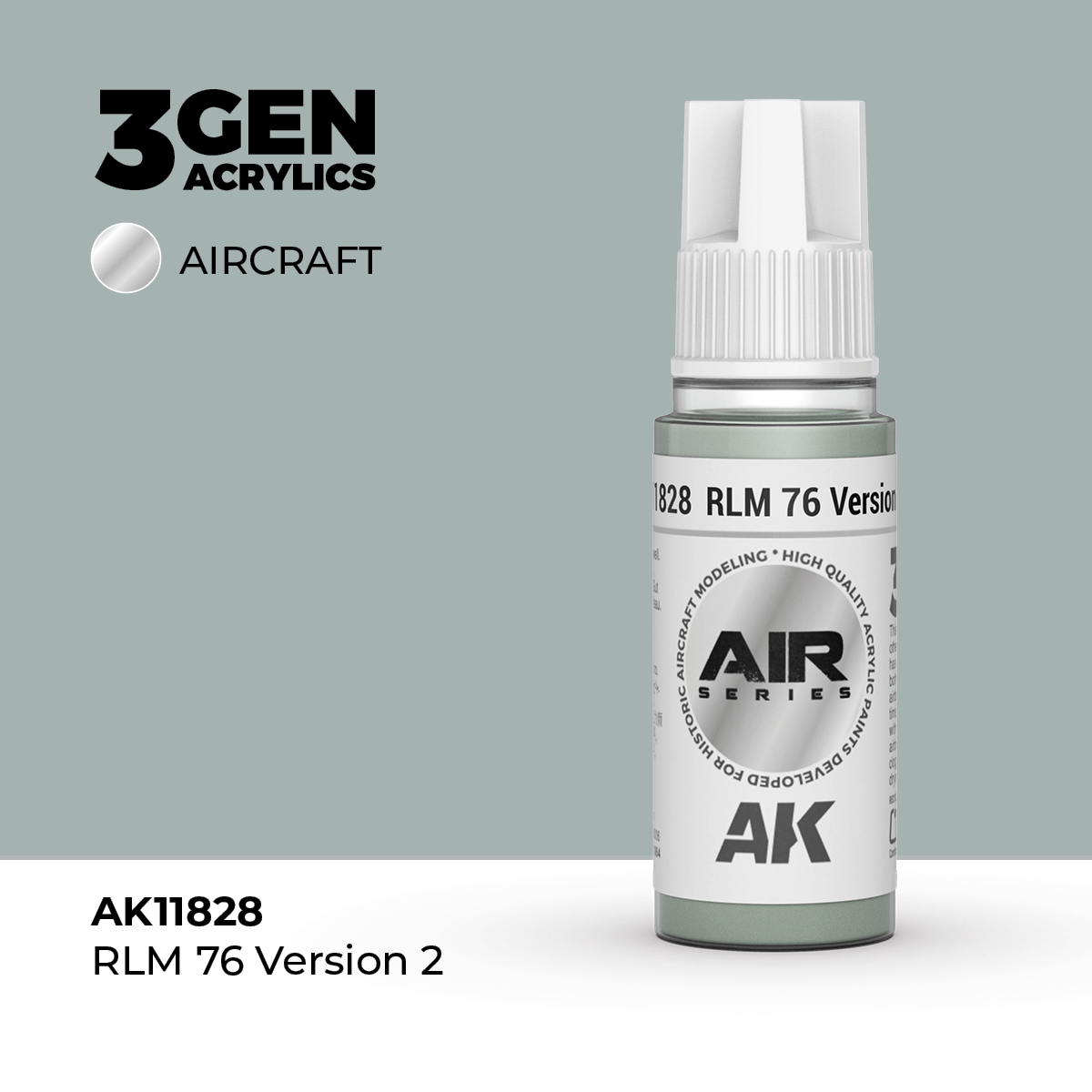 RLM 76 Versión 2 – Air / Aire – 3GEN Pintura Acrilica