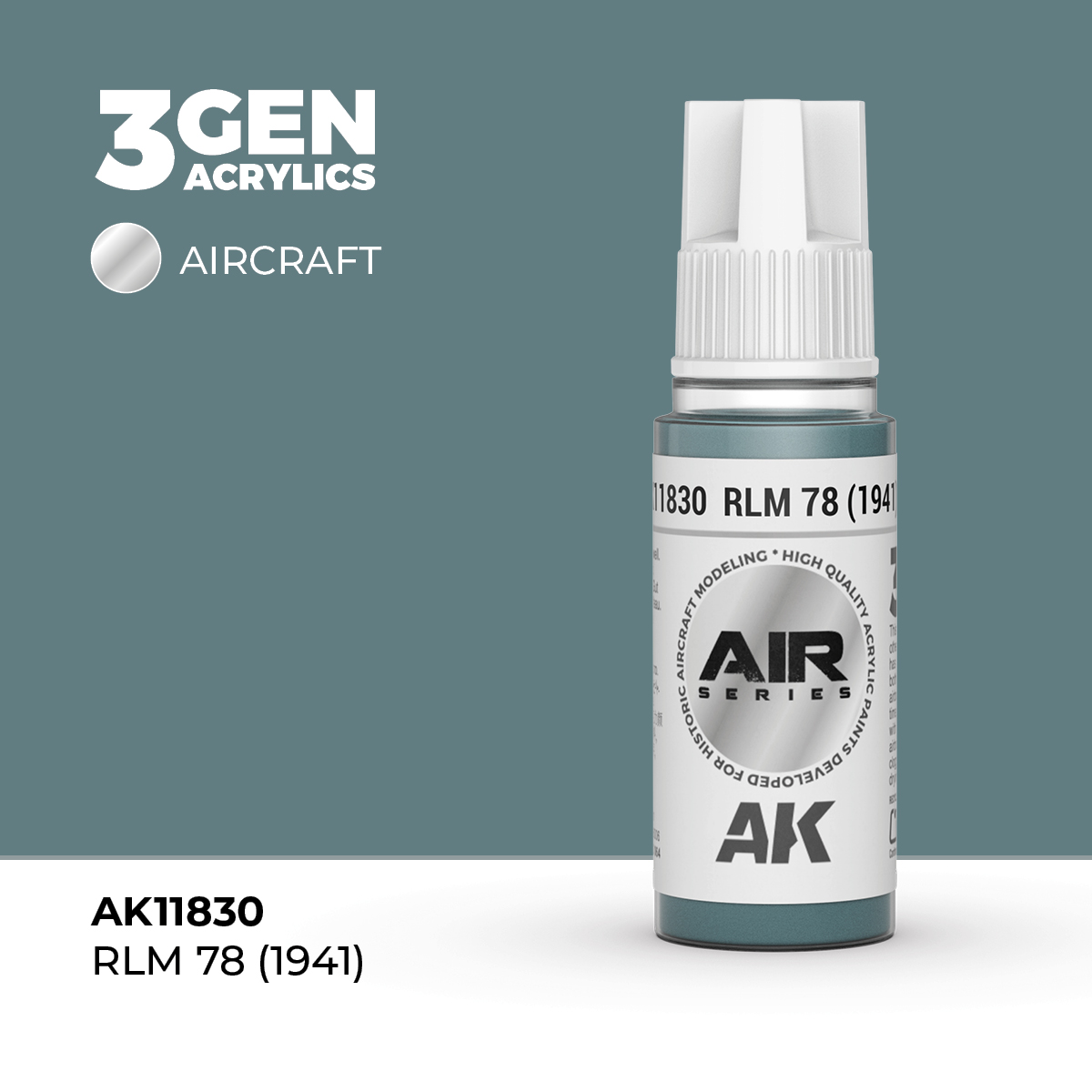 RLM 78 (1941) – Air / Aire – 3GEN Pintura Acrilica