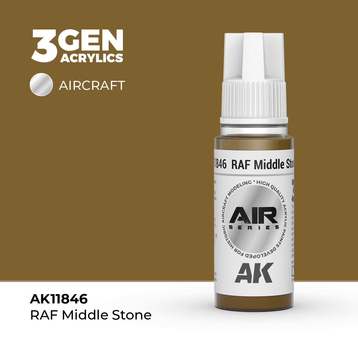 Piedra Media RAF – Air / Aire – 3GEN Pintura Acrilica