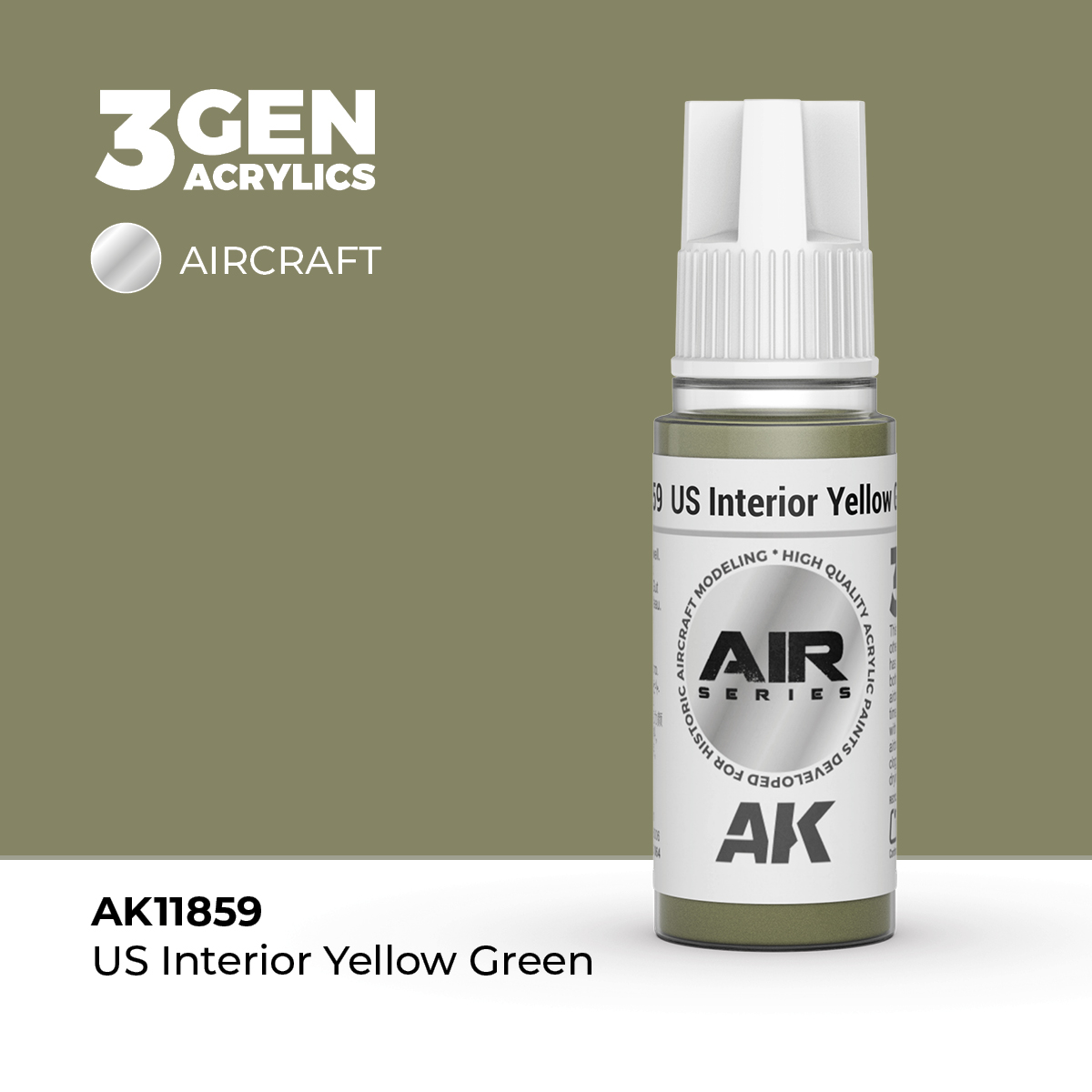 Verde Amarillo Interior EE. UU. – Air / Aire – 3GEN Pintura Acrilica