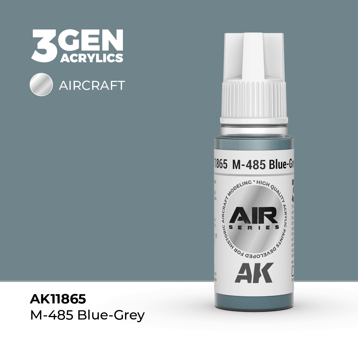 M-485 Gris Azulado – Air / Aire – 3GEN Pintura Acrilica