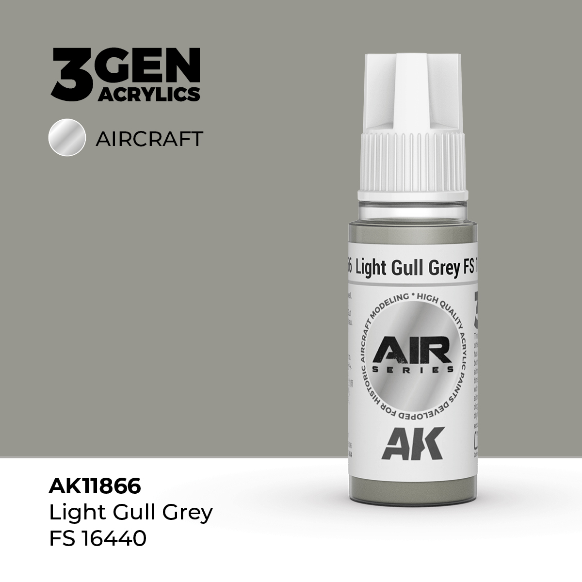 Gris Gaviota Claro FS 16440 – Air / Aire – 3GEN Pintura Acrilica