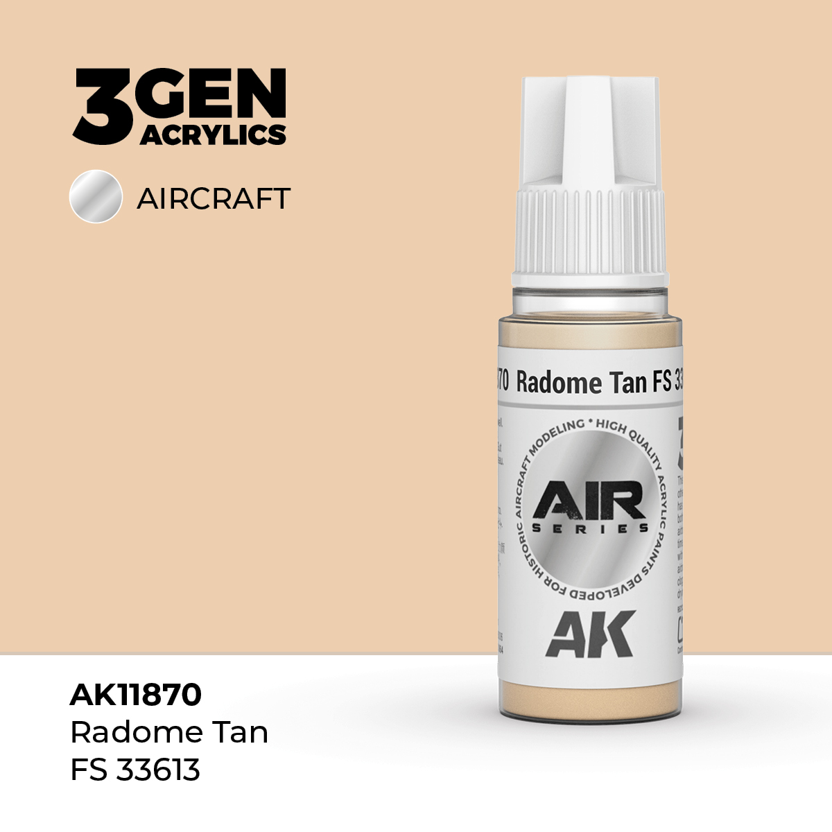 Radomo Tan FS 33613 – Air / Aire – 3GEN Pintura Acrilica