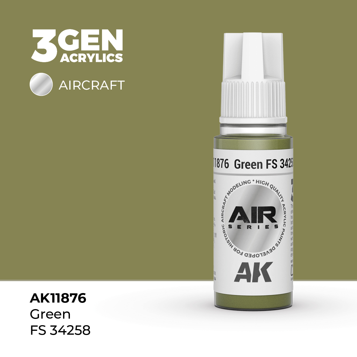 Verde FS 34258 – Air / Aire – 3GEN Pintura Acrilica