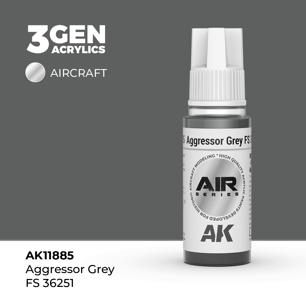 Gris Agresor FS 36251 – Air / Aire – 3GEN Pintura Acrilica