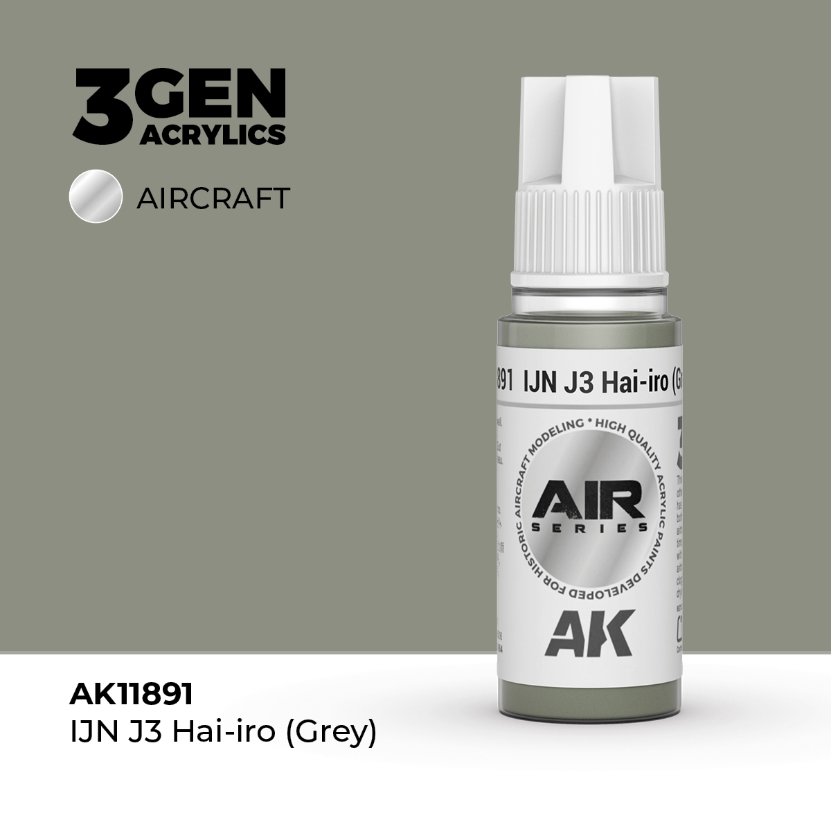 IJN J3 Hai-Iro (Gris) – Air / Aire – 3GEN Pintura Acrilica