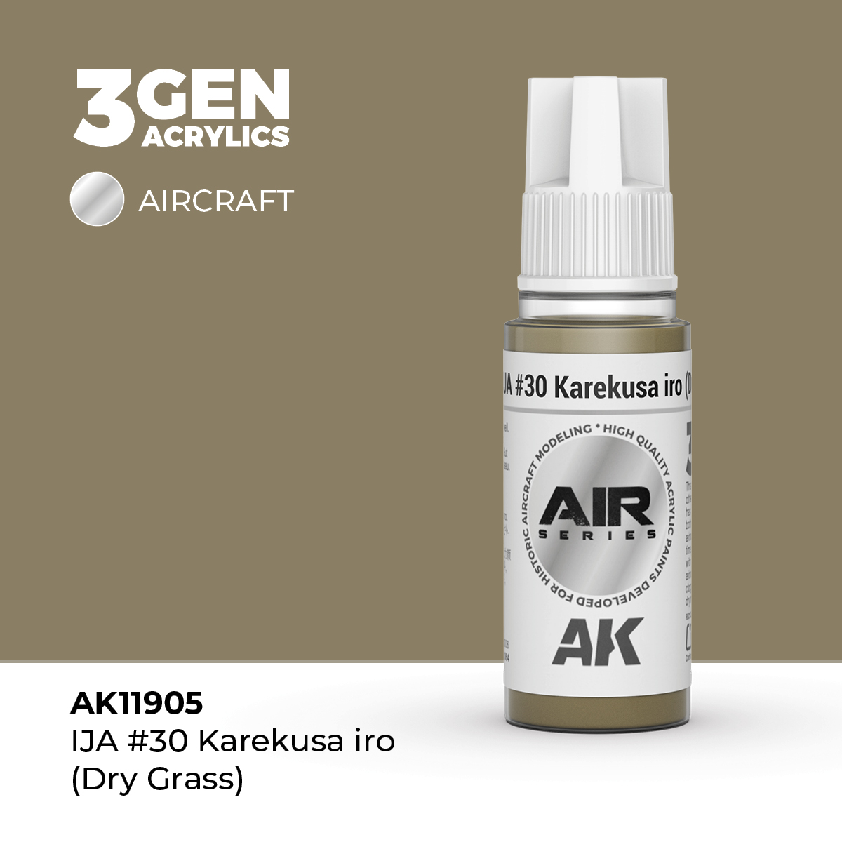 IJA #30 Karekusa Iro (Hierba Seca) – Air / Aire – 3GEN Pintura Acrilica