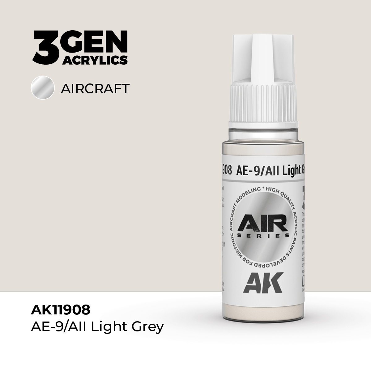 Ae-9/Aii Gris Claro – Air / Aire – 3GEN Pintura Acrilica