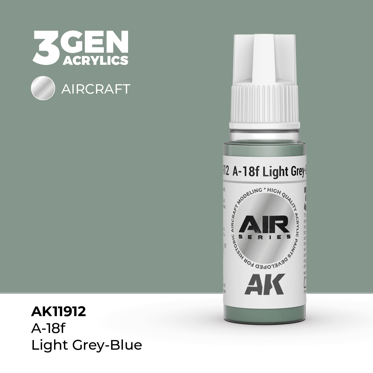A-18F Gris Azulado Claro – Air / Aire – 3GEN Pintura Acrilica