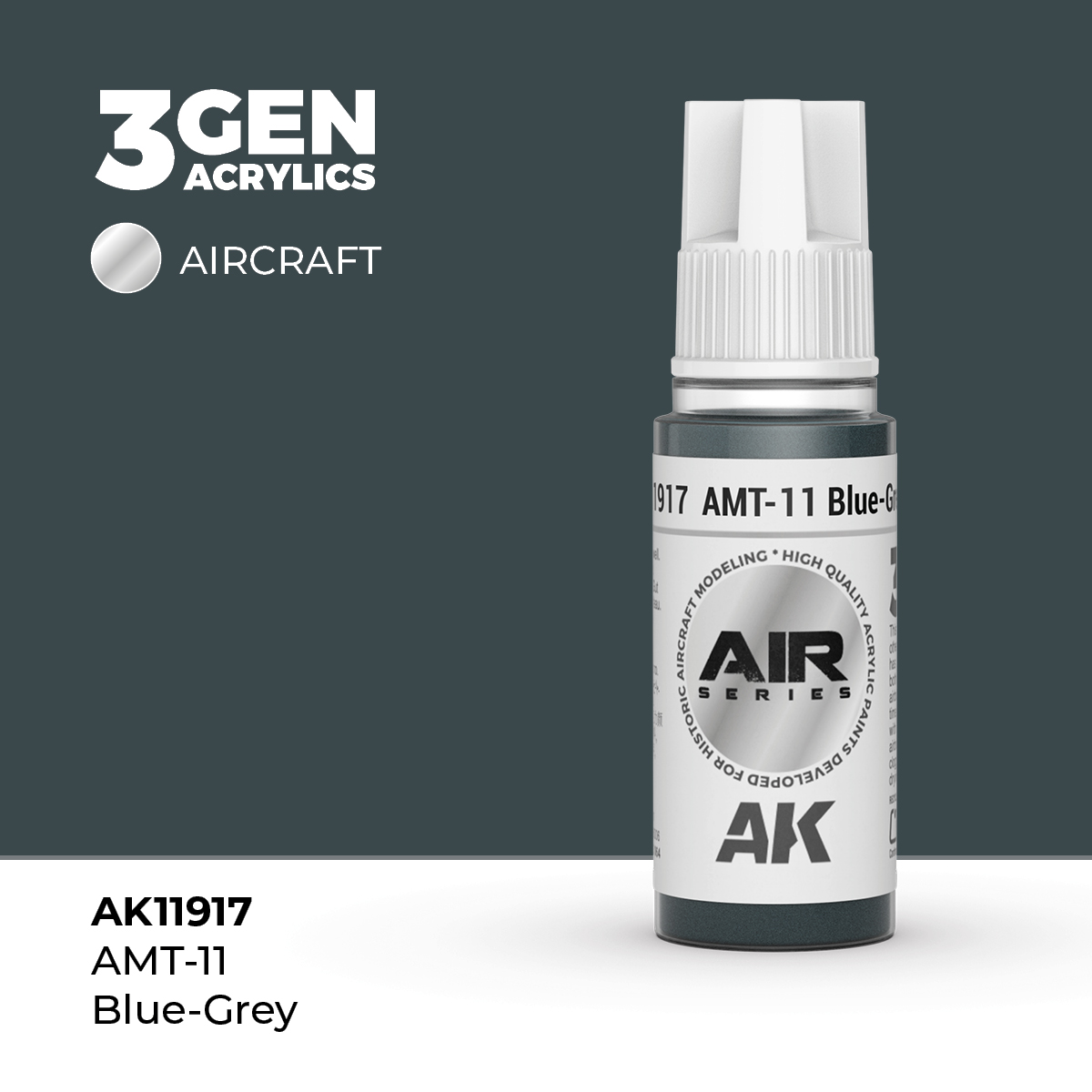AMT-11 Gris Azulado – Air / Aire – 3GEN Pintura Acrilica