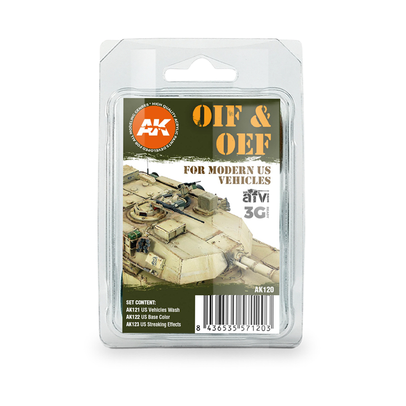 OIF & OEF – Set de Weathering para Vehículos Estadounidenses