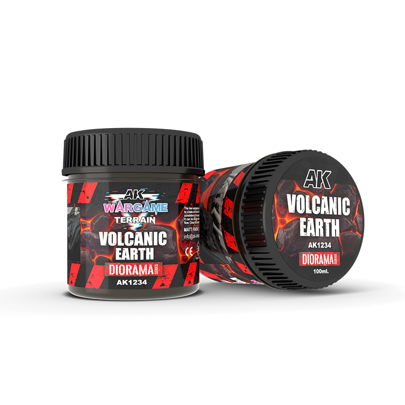 Tierra Volcánica – Terrenos Wargame – 100ml