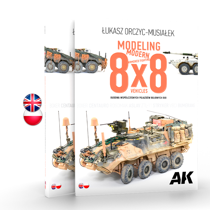 Modeling Modern Armored Fighting 8X8 Vehicles