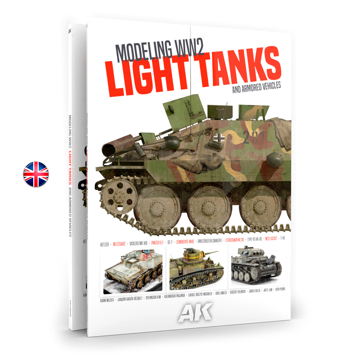 Modeling WW2 Light Tanks and Armored Vehicles