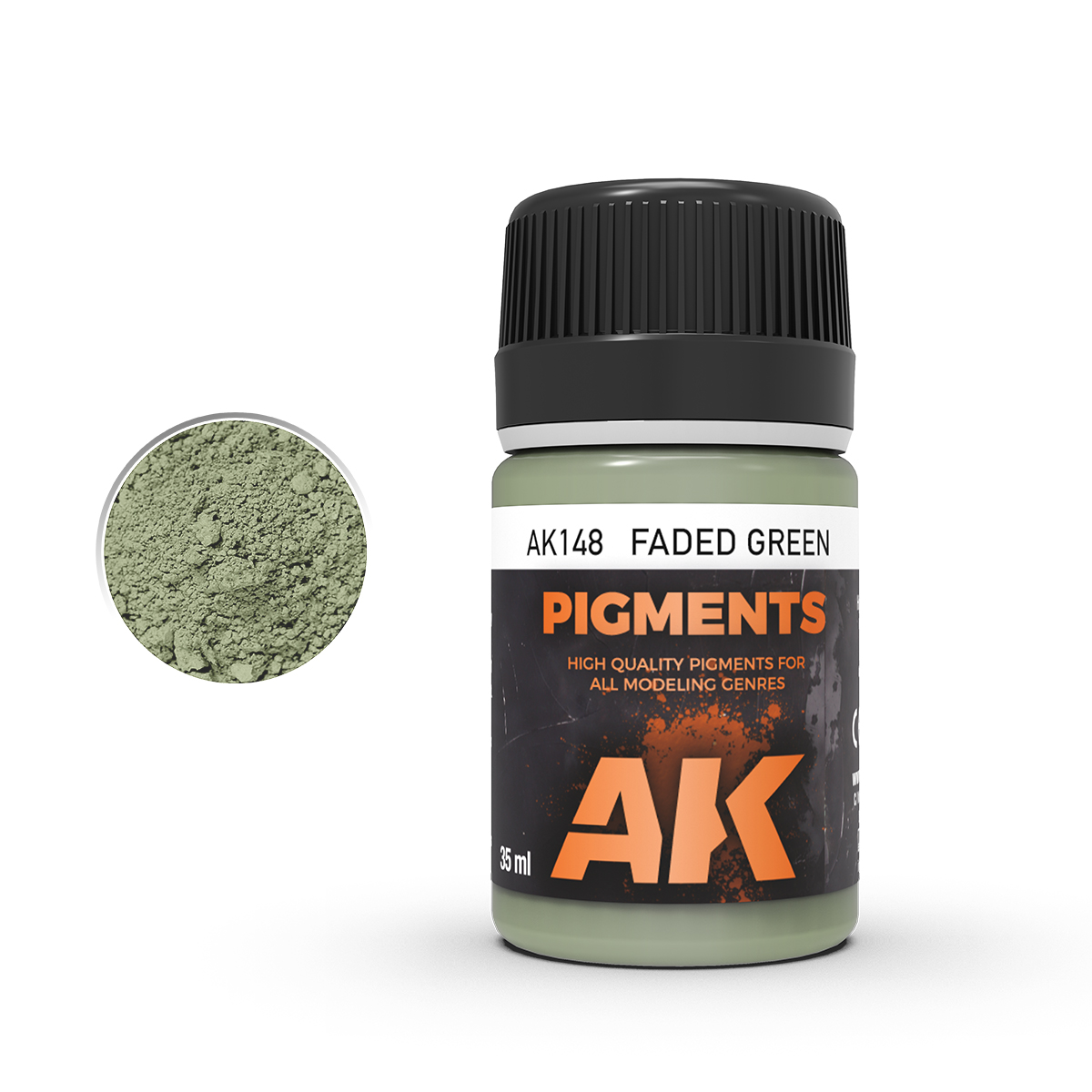 Verde Apagado – Pigmento Seco