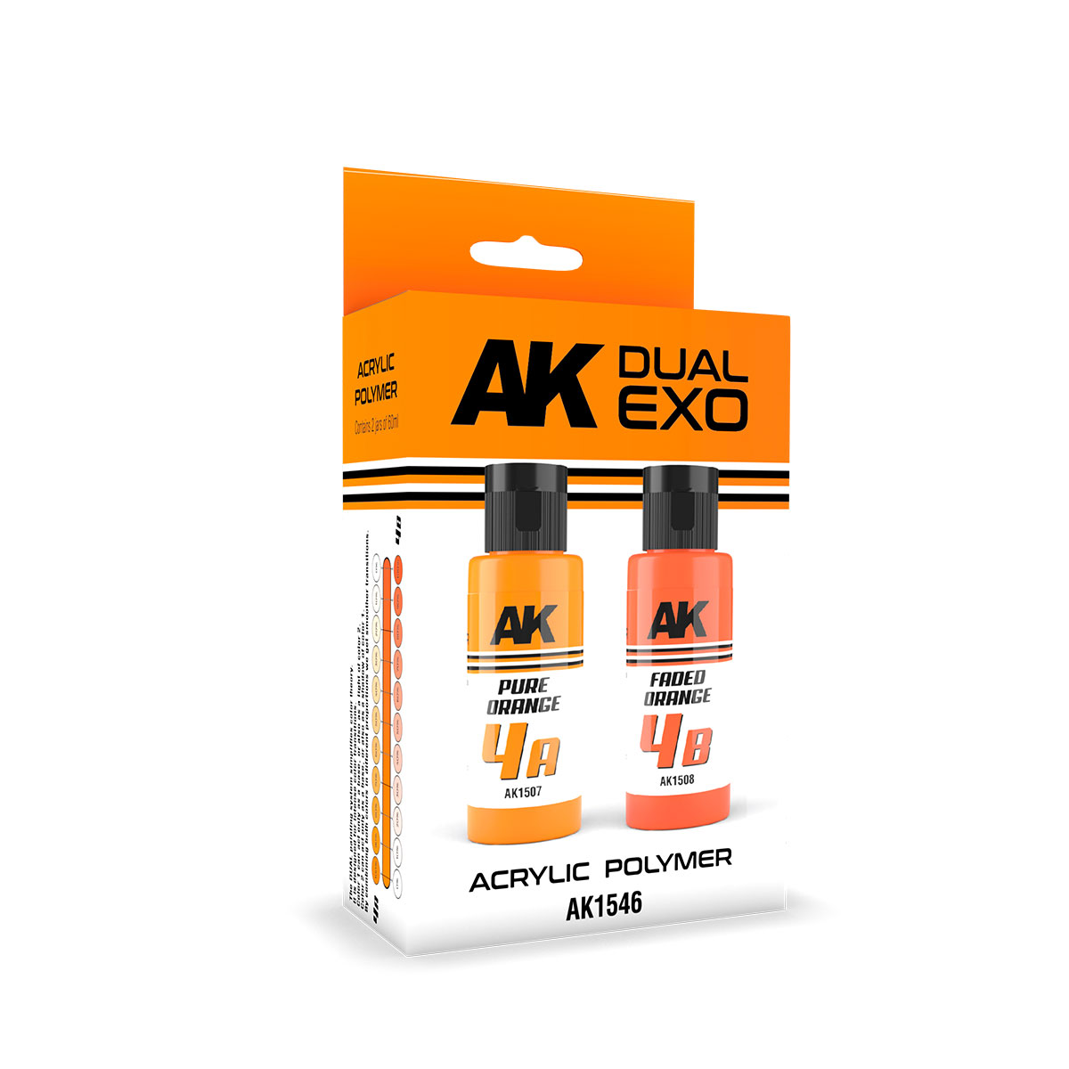 Dual Exo Set 4 – 4A Naranja Puro & 4B Naranja Desvanecido