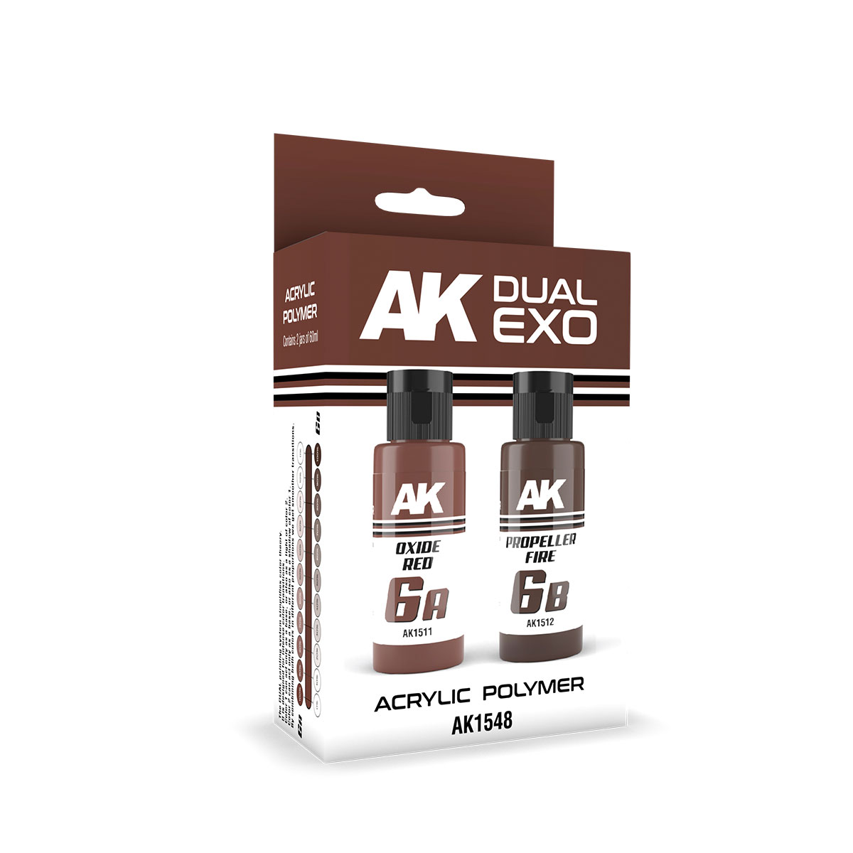 Dual Exo Set 6 – 6A Rojo Óxido & 6B Fuego de Hélice