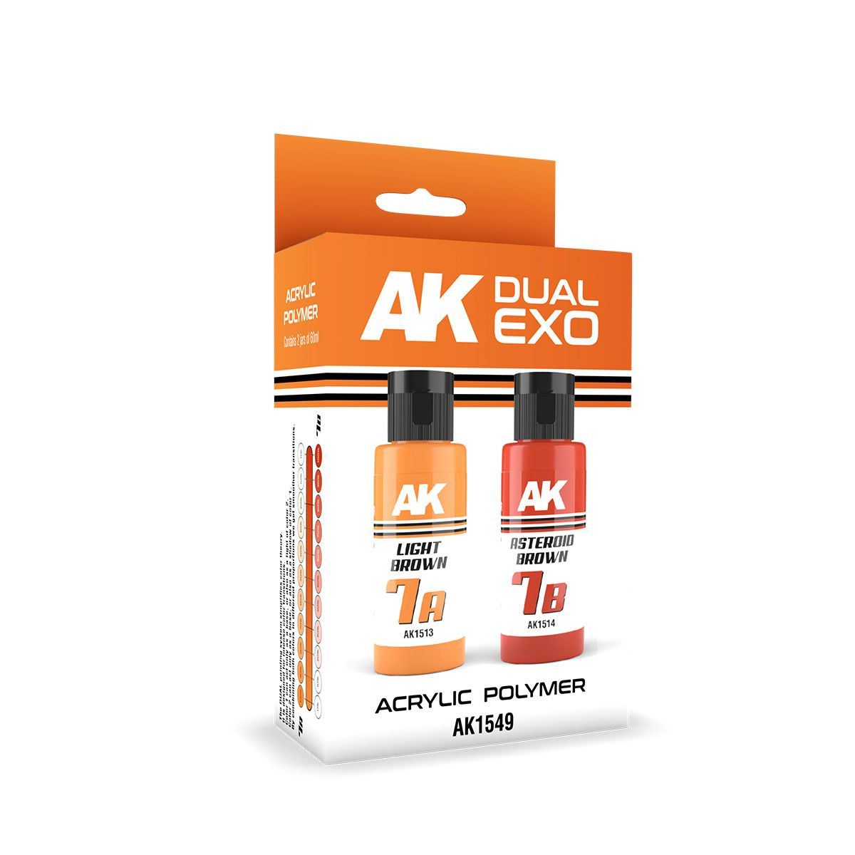 Dual Exo Set 7 – 7A Marrón Claro & 7B Marrón Asteroide