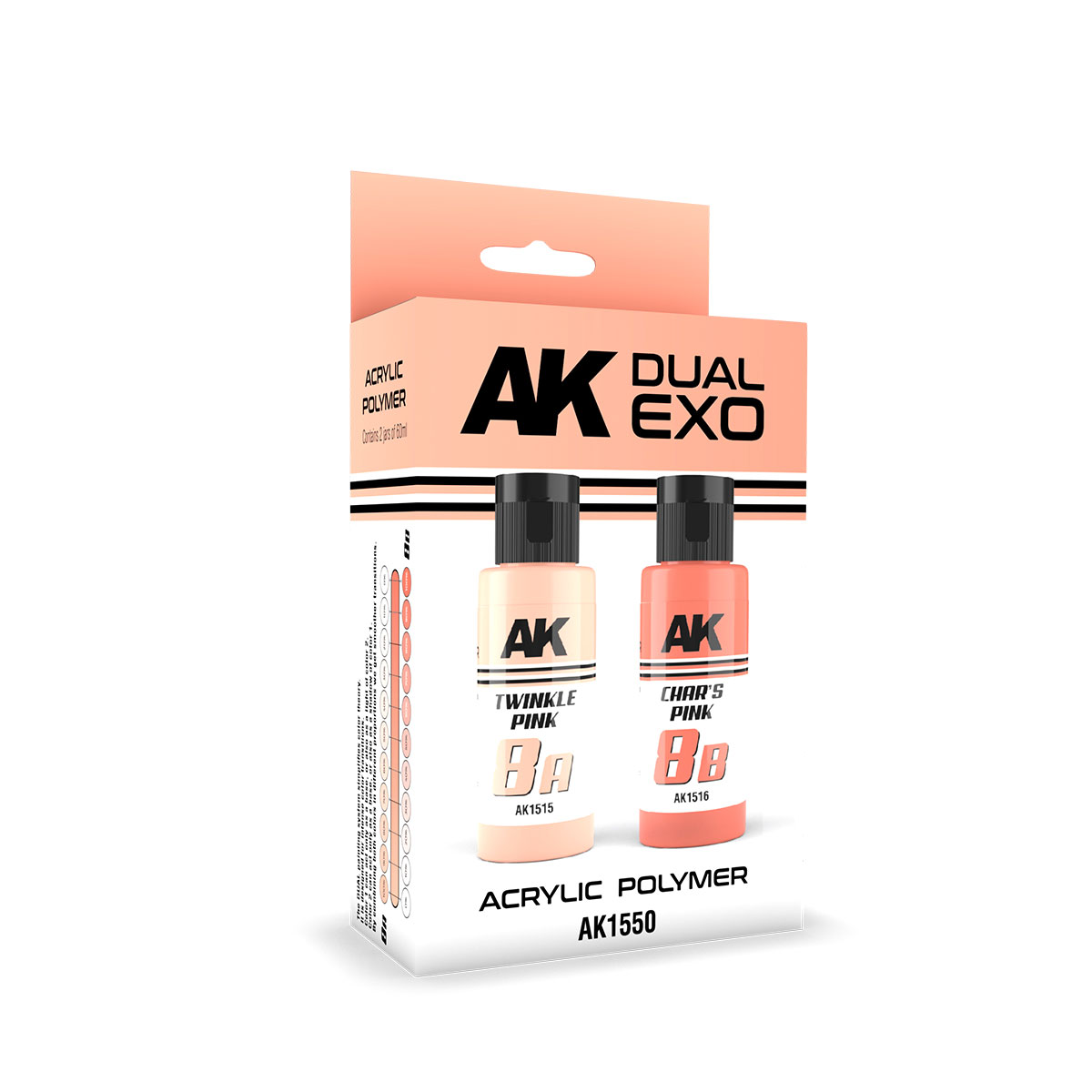Dual Exo Set 8 – 8A Rosa Destello & 8B Rosa de Char