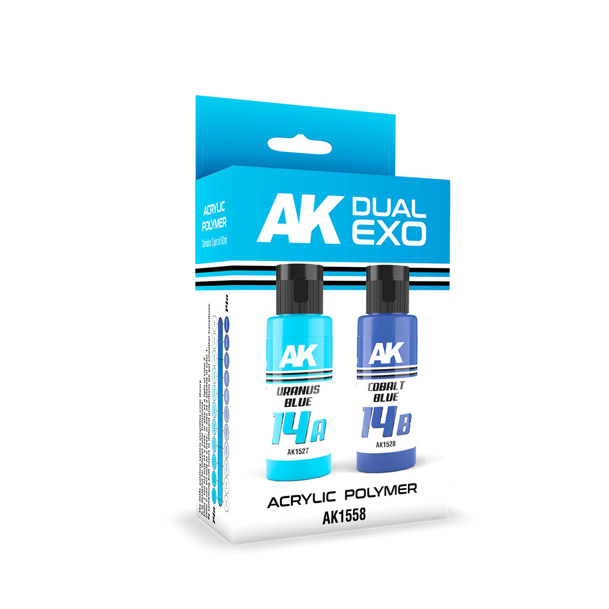 Dual Exo Set 14 – 14A Azul Urano & 14B Azul Cobalto