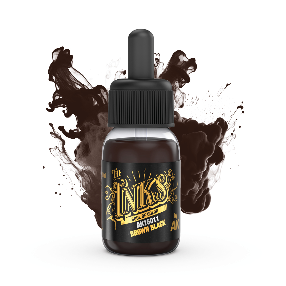 Tinta Marrón Negro