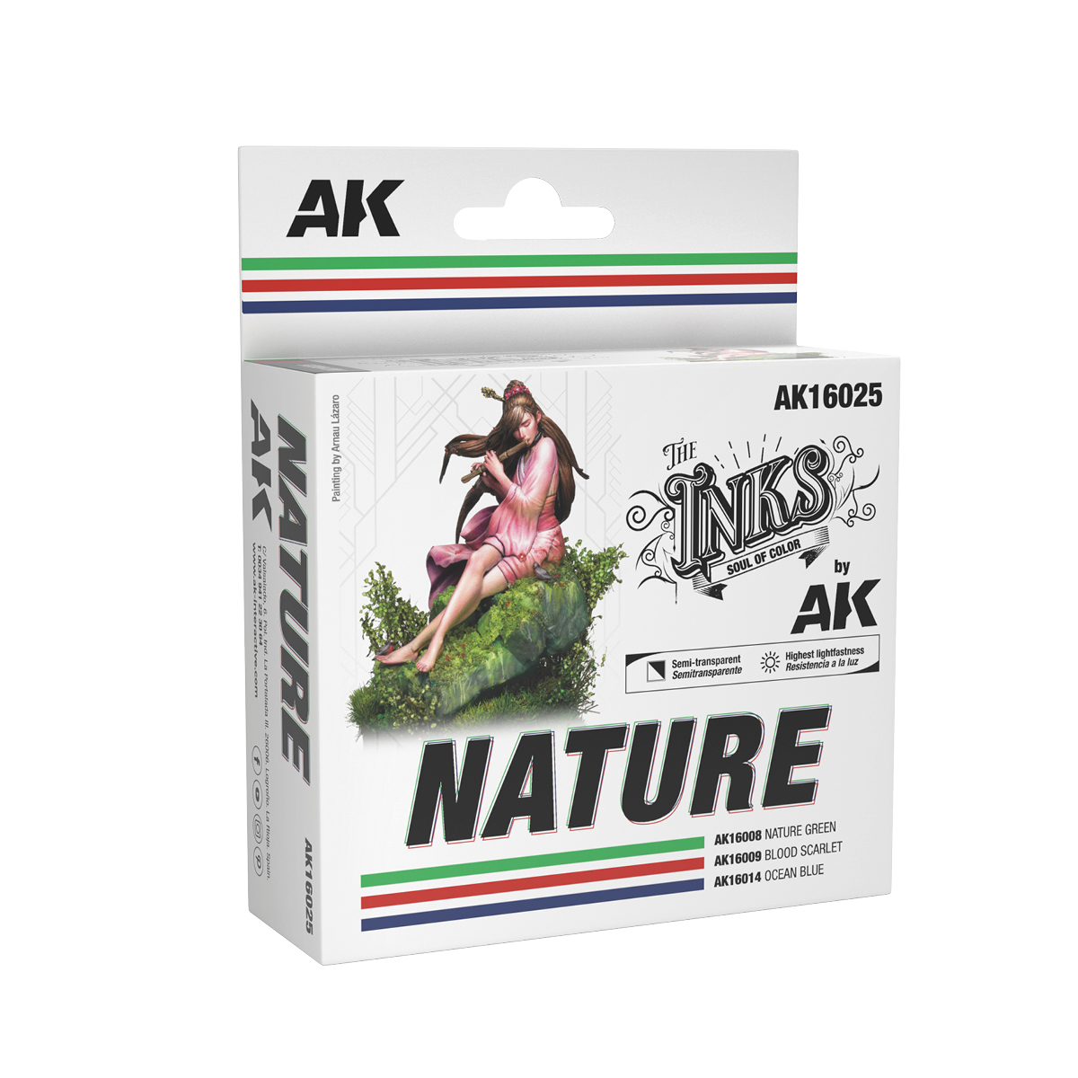 Set de Tintas Naturaleza