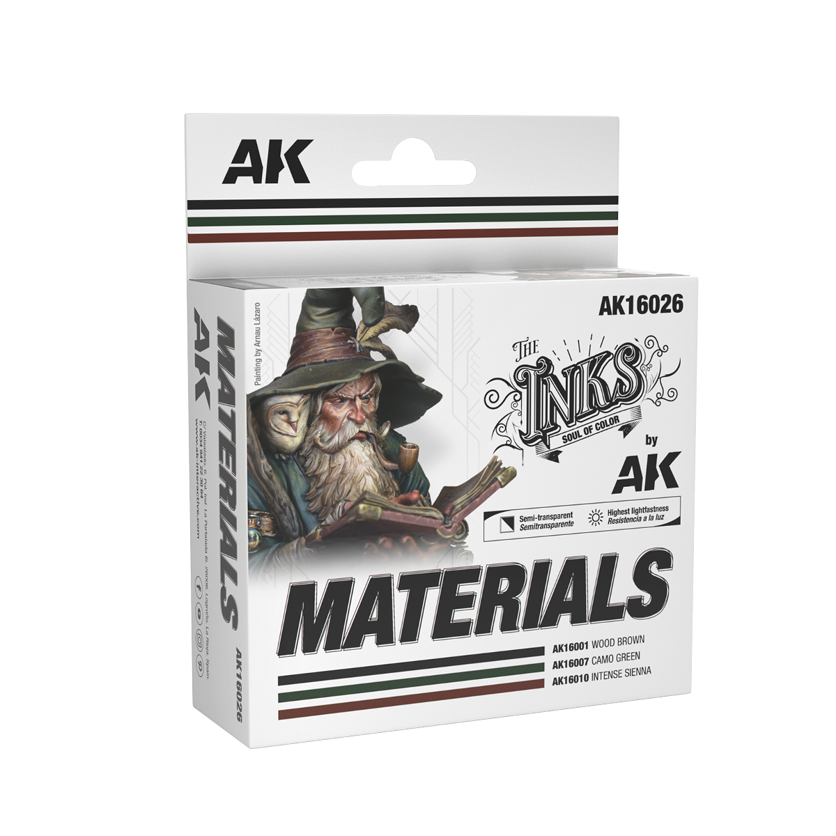 Set de Tintas para Materiales