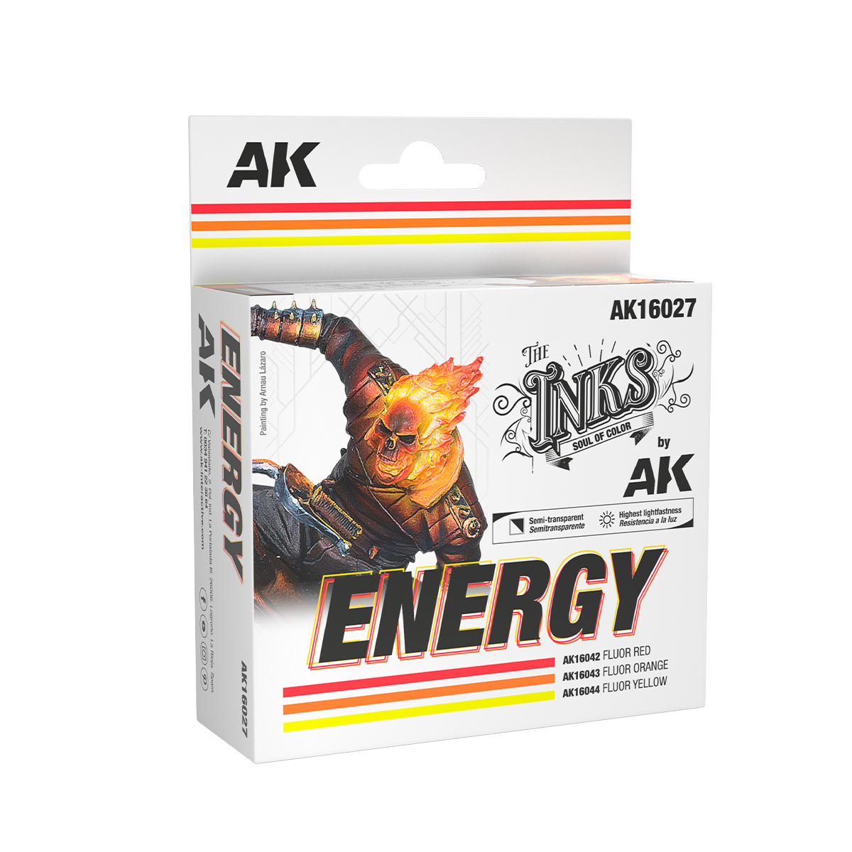 Set de Tintas Energy