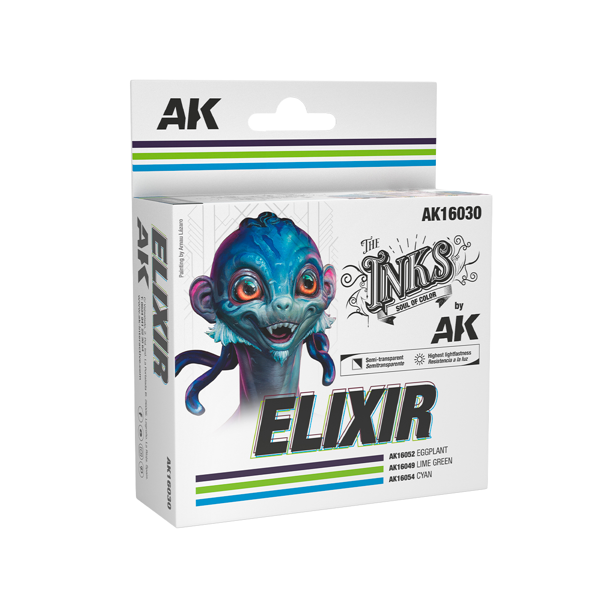 Set de Tintas Elixir