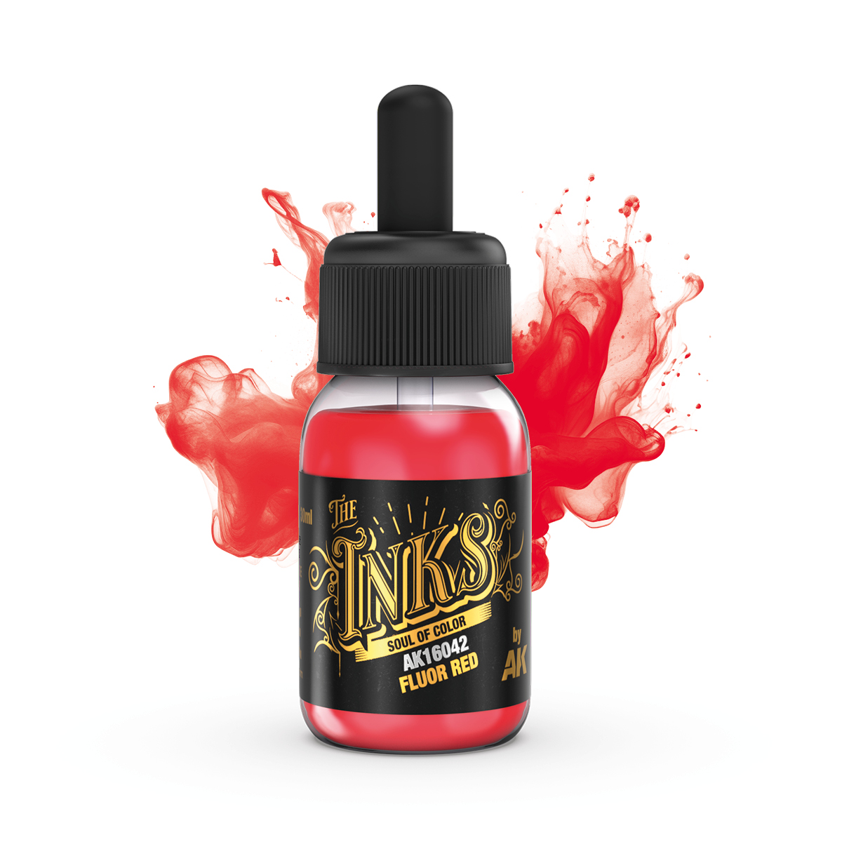 Tinta Rojo Fluor