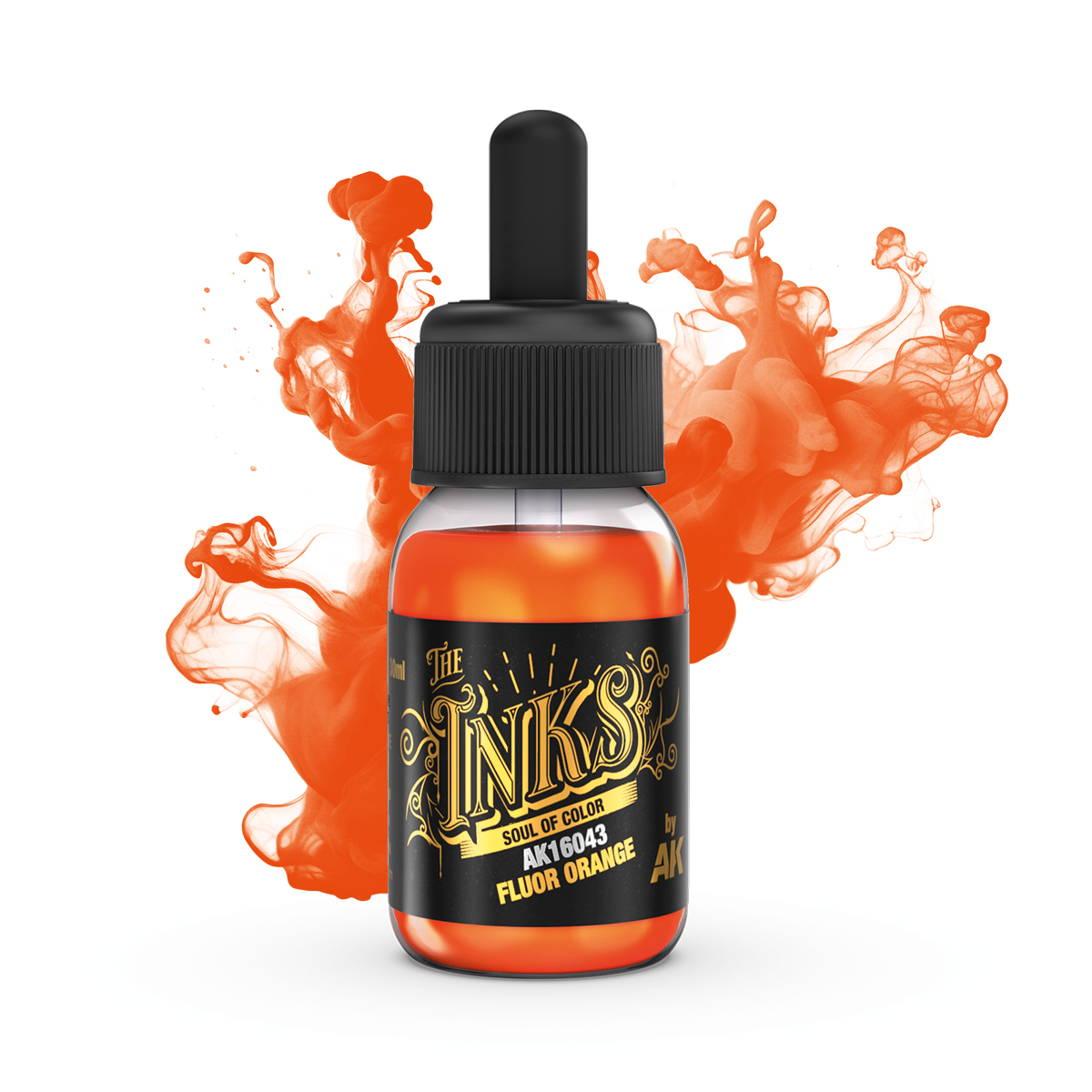 Tinta Naranja Fluor
