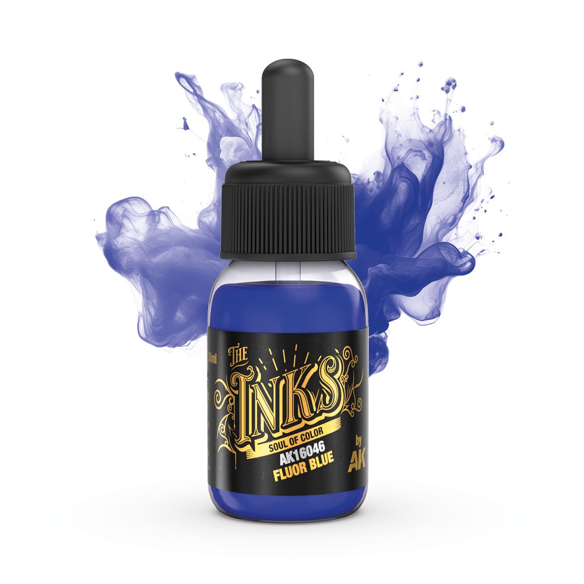 Tinta Azul Fluor