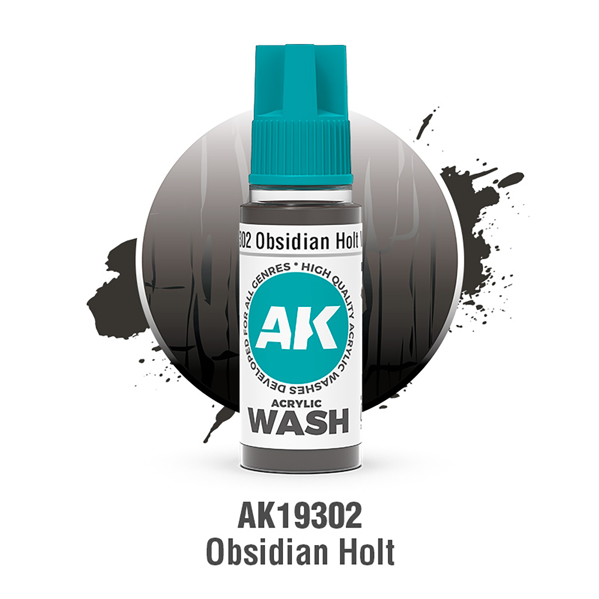 Obsidian Holt – Lavado Acrílico