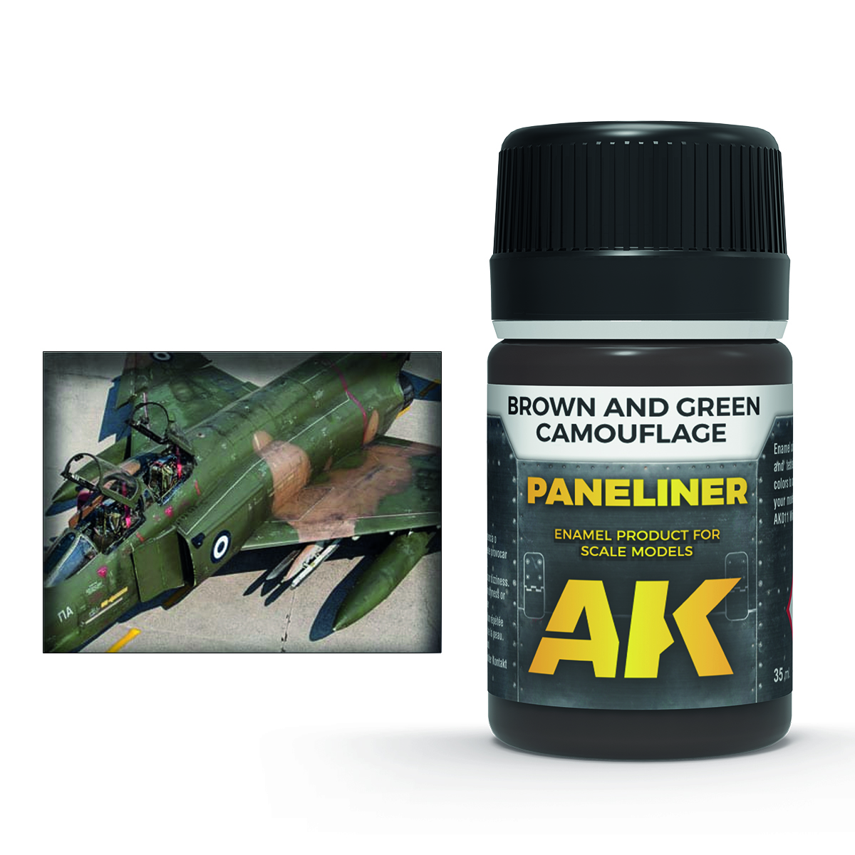 Panelador para Camuflaje Marrón y Verde