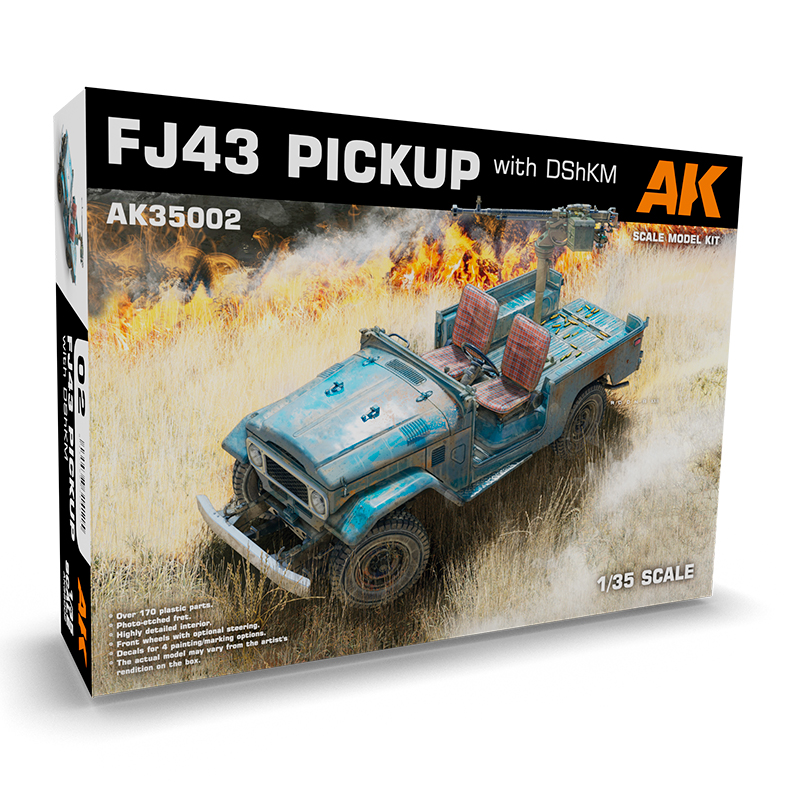 FJ43 Pickup with DSHKM 1/35
