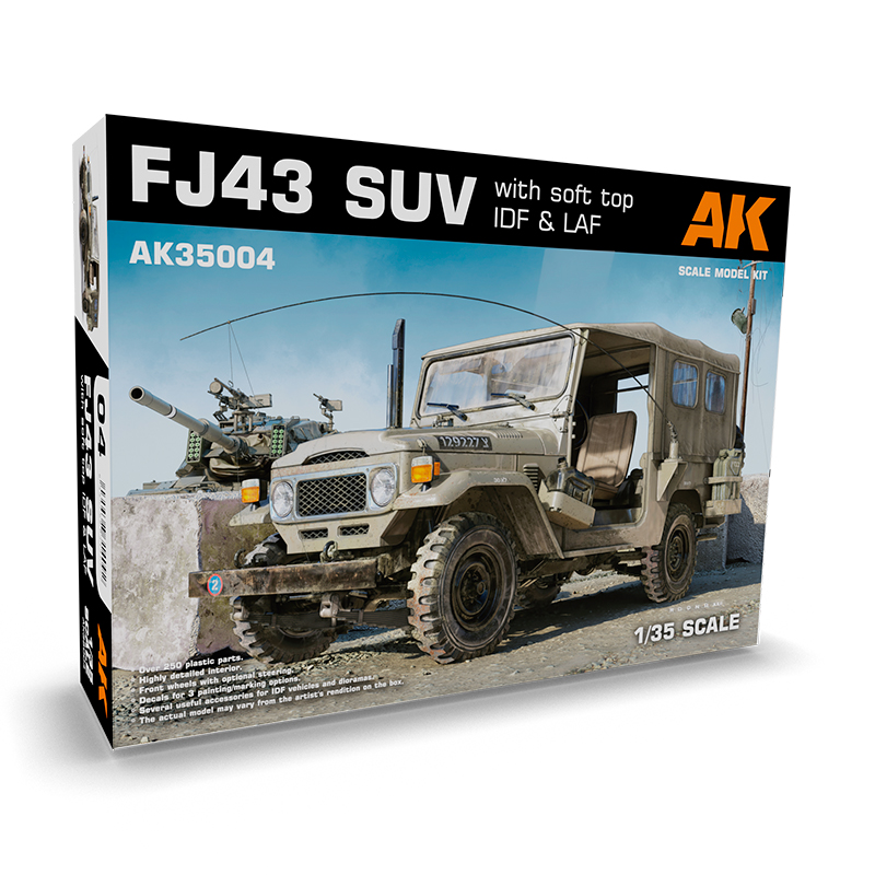 FJ43 Suv with Soft Top IDF & Laf 1/35